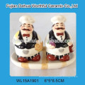 Promotional kitchen utensil holder with chef figurine